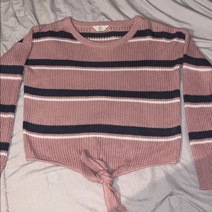 Crop top sweater